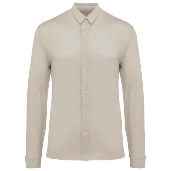 Camisa em linho de homem