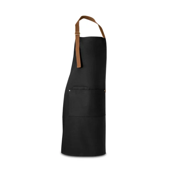 VESPER. Avental em 100% algodão canvas (300 g/m²) com detalhes em metal