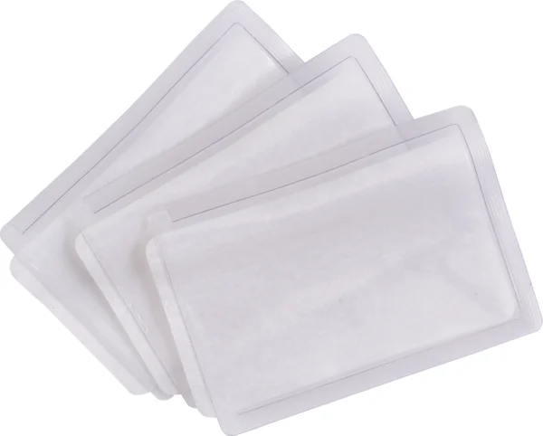 Bolsas de identificação termocoladas (Packs de 50)